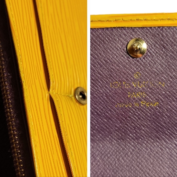 VINTAGE!Authentic LV epi wallet - Picture 6 of 13
